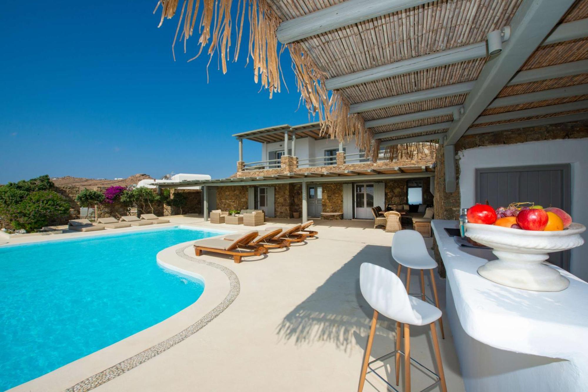 Thalasses Villas Калафатіс Екстер'єр фото