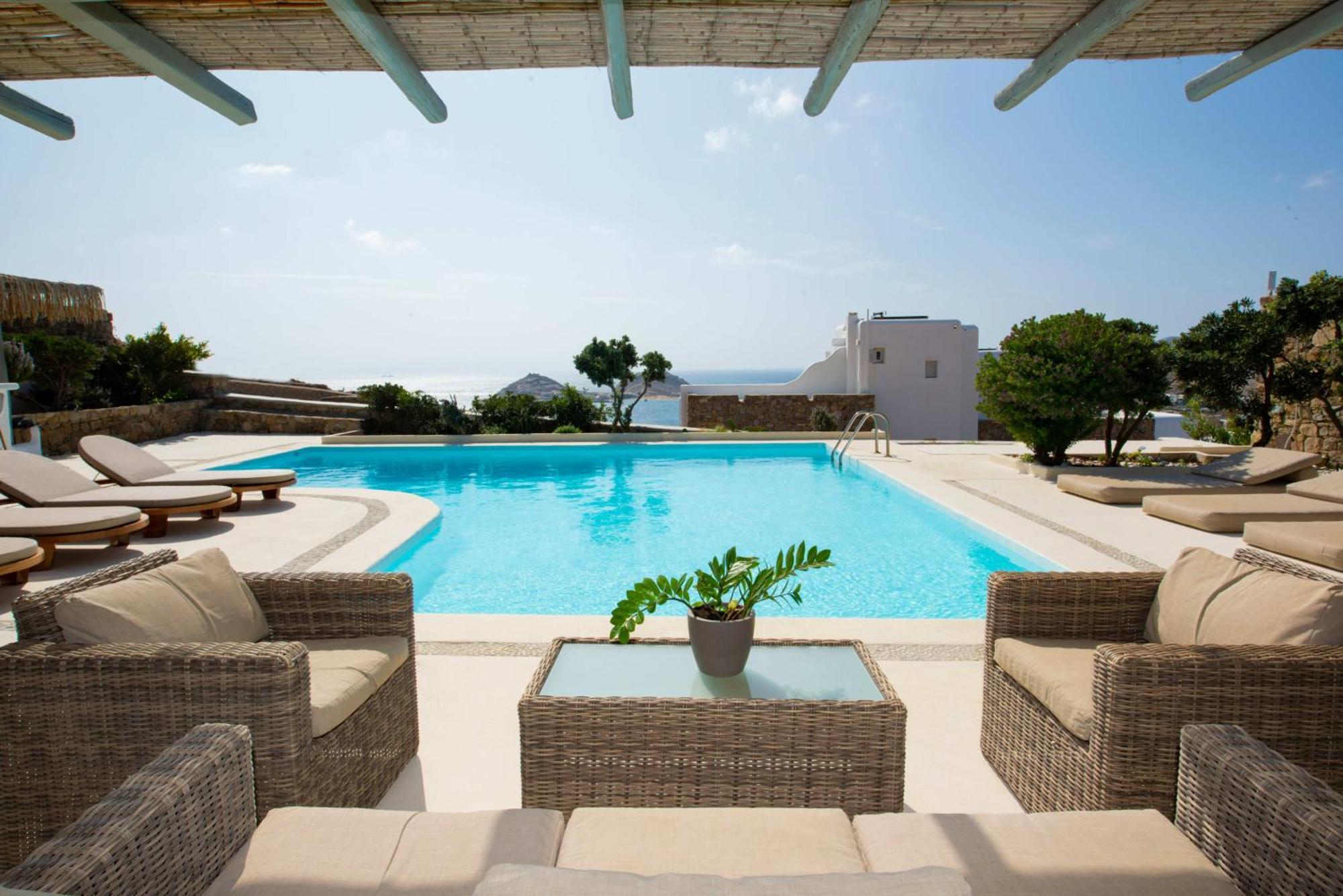 Thalasses Villas Калафатіс Екстер'єр фото