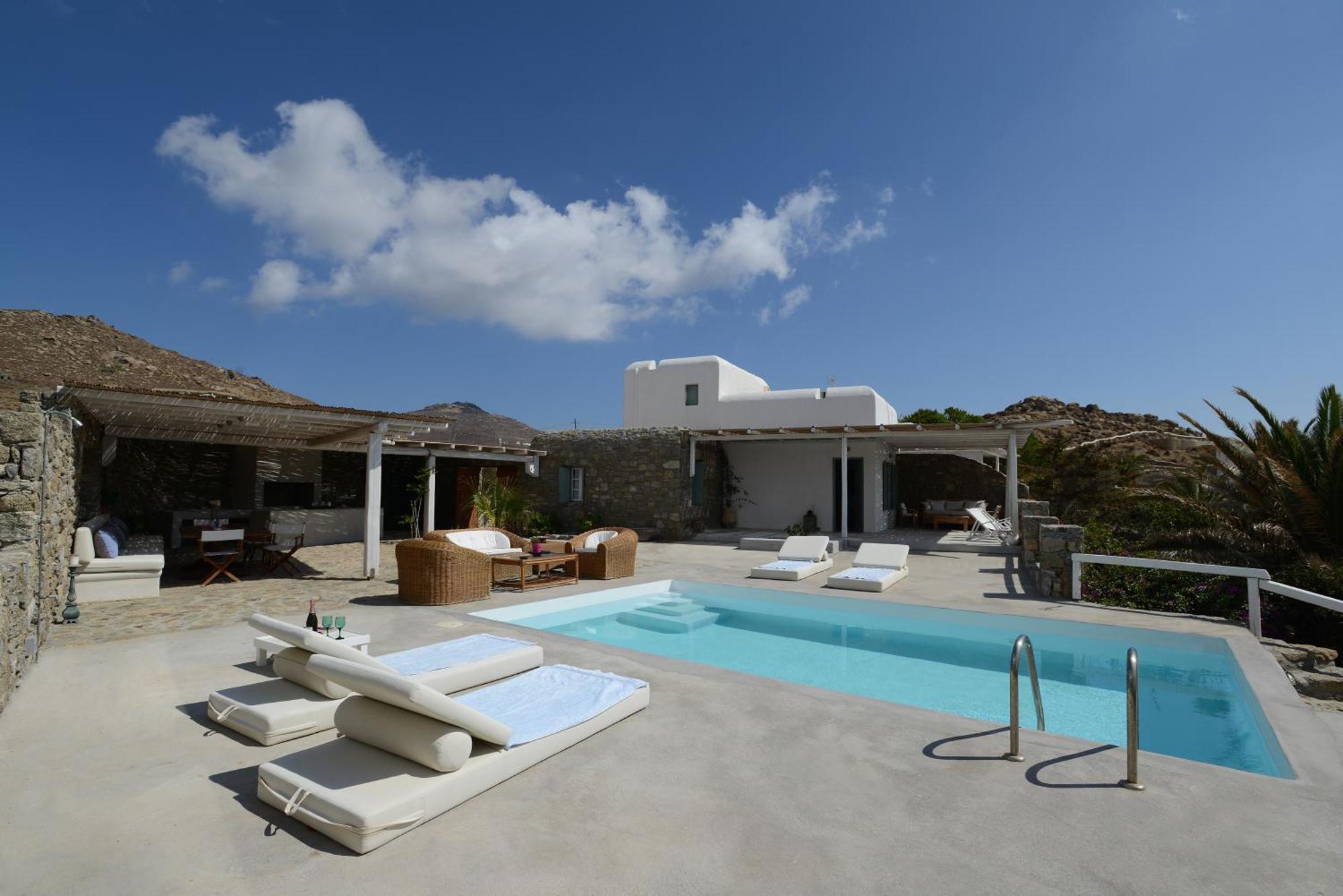 Thalasses Villas Калафатіс Екстер'єр фото