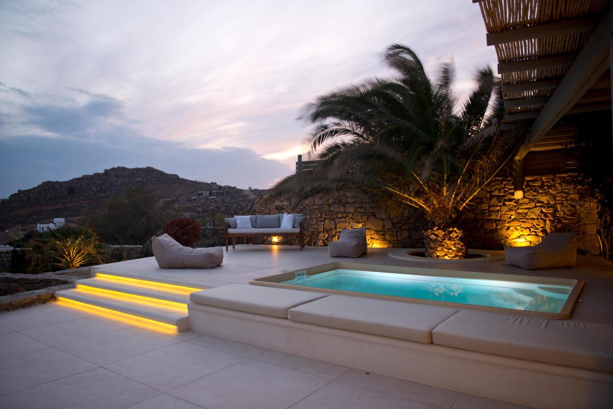 Thalasses Villas Калафатіс Екстер'єр фото