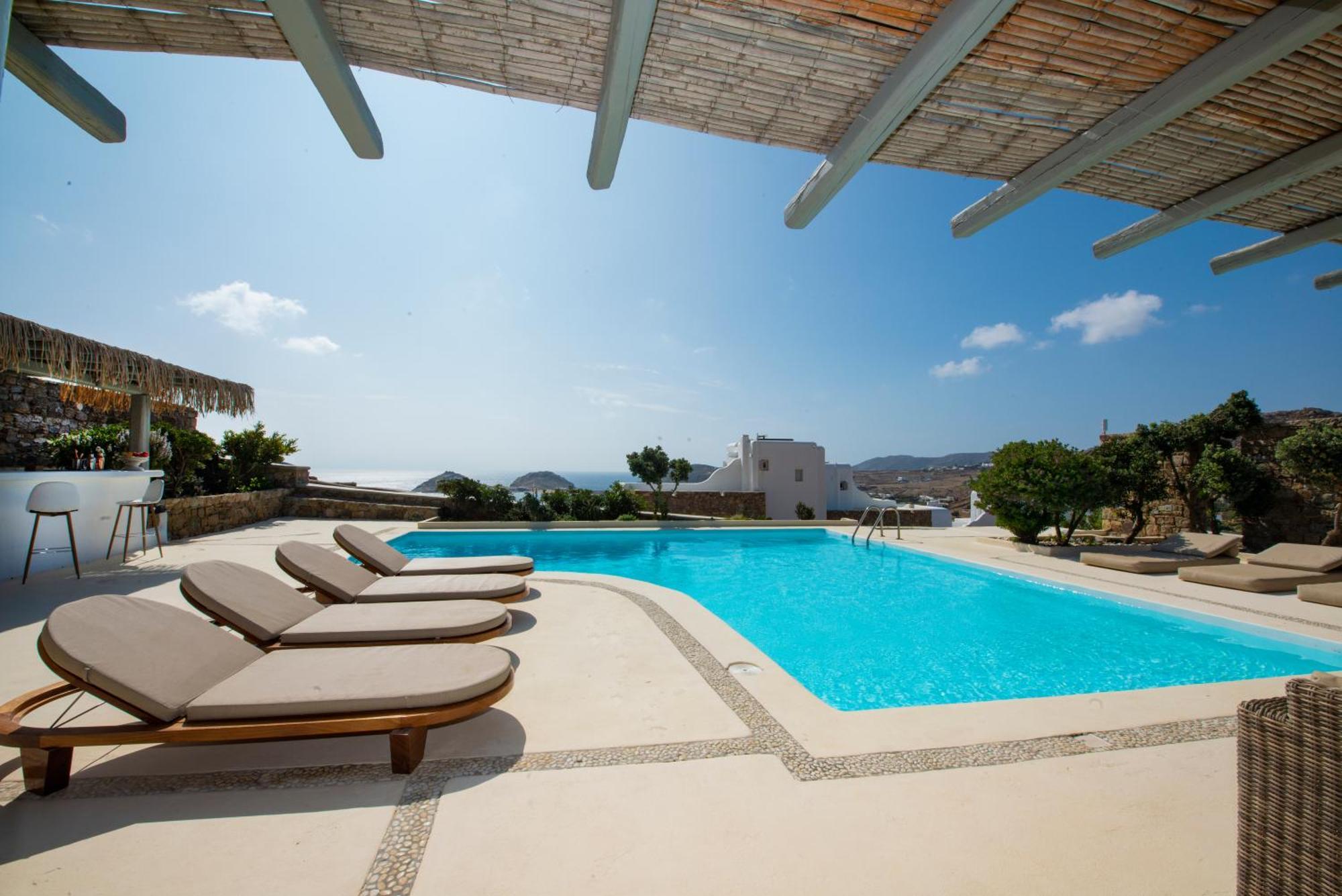 Thalasses Villas Калафатіс Екстер'єр фото
