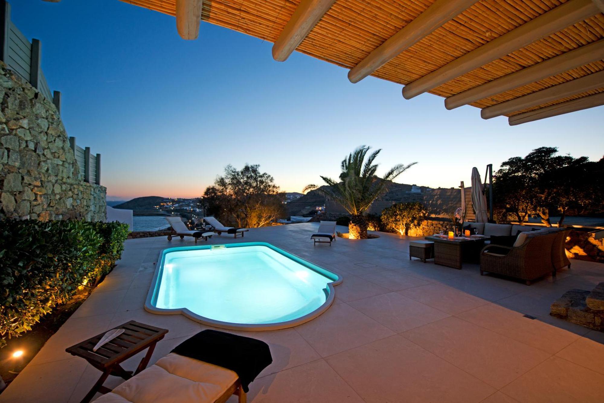 Thalasses Villas Калафатіс Екстер'єр фото